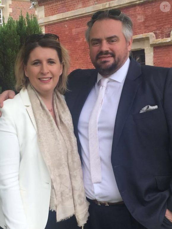 Stéphanie Le Quellec et son mari David, en couple depuis 22 ans.