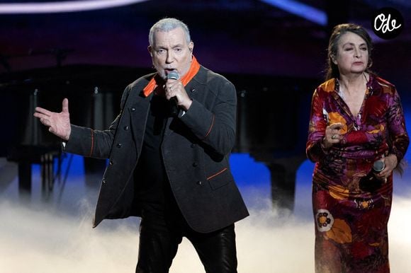 Bernard Lavilliers et Catherine Ringer se produisent lors de la 39e cérémonie des Victoires de la Musique à la Seine Musicale, le 9 février 2024 à Boulogne-Billancourt, en France. Photo de David NIVIERE/ABACAPRESS.COM