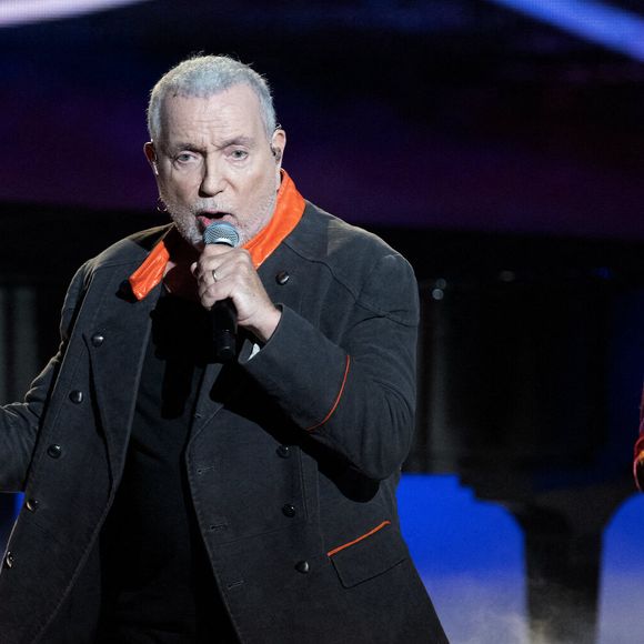 Bernard Lavilliers et Catherine Ringer se produisent lors de la 39e cérémonie des Victoires de la Musique à la Seine Musicale, le 9 février 2024 à Boulogne-Billancourt, en France. Photo de David NIVIERE/ABACAPRESS.COM