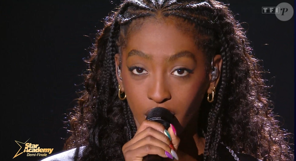 Demi-finale de Franck et Ebony dans la "Star Academy 2024", le 18 janvier 2025, sur TF1
