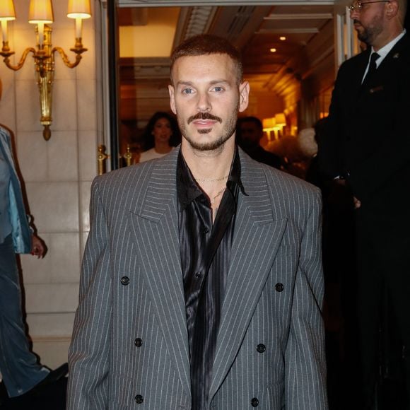 Exclusif - Matt Pokora (M Pokora) - Arrivées de la 12ème édition du Global Gift Gala à l'hôtel Four Seasons George V à Paris, France, le 05 octobre 2024.  © Christophe Clovis / Bestimage