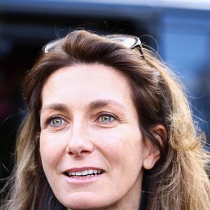 Anne-Claire Coudray aux obsèques du présentateur Jean-Pierre Pernaut à la Basilique Sainte-Clotilde à Paris, France, le 9 mars 2022. Photo par Nasser Berzane/ABACAPRESS.COM