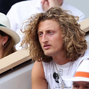 Joalukas Noah dans les tribunes lors des Internationaux de France de Tennis de Roland Garros 2023. Paris, le 7 juin 2023. © Jacovides-Moreau / Bestimage