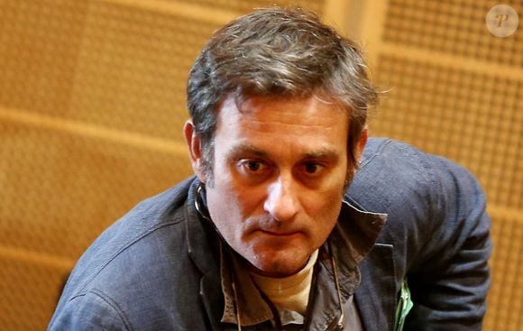 Archive - François Saubadu dernier compagnon de Kristina Rady (ex-femme de Bertrand Cantat), est convoqué au tribunal de Grande Instance de Bordeaux, France, le 1 septembre 2014. Il a accusé Bertrand Cantat de violences envers Kristina. © Patrick Bernard-Quentin Salinier / Bestimage