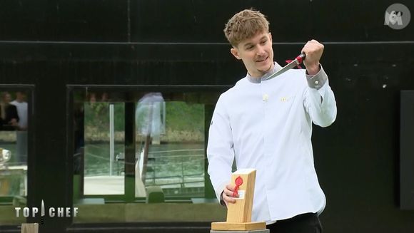 Quentin Mauro lors de la grande finale de la 16ème édition de Top Chef (Capture d'écran M6).