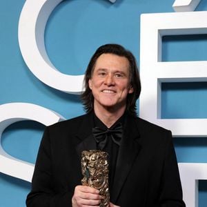 Jim Carrey s'est progressivement éloigné du cinéma ces dernières années, à l'exception de la saga "Sonic".

Jim Carrey (César d'Honneur pour l'ensemble de sa carrière) - Press room de la 51ème cérémonie des César, à l'Olympia. Paris.
© Dominique Jacovides/Bestimage