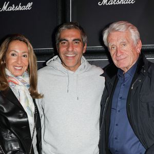 Exclusif - Nicole Coullier, Ary Abittan et Gilbert Coullier - Célébrités assistent au spectacle "Authentique" de Ary Abittan à la Cigale à Paris les 18, 19, 22 et 23 février 2025. © Coadic Guirec/Bestimage