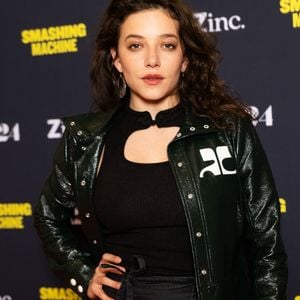 Zoé Adjani-Vallat - Avant-première du film "The Smashing Machine" au Pathé BNP Paribas à Paris le 23 octobre 2025. © Julien Sarkissian/Bestimage