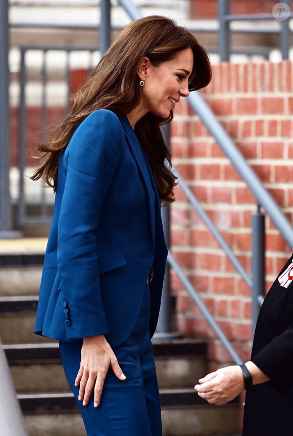 Catherine (Kate) Middleton, princesse de Galles, inaugure la nouvelle unité de chirurgie de jour pour enfants "Evelina" à l'hôpital Guy's et St Thomas de Londres, Royaume Uni, le 5 décembre 2023.