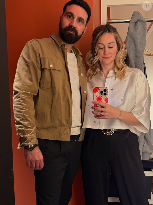 Laure et Matthieu de "Mariés au premier regard", le 10 janvier 2025 @Instagram