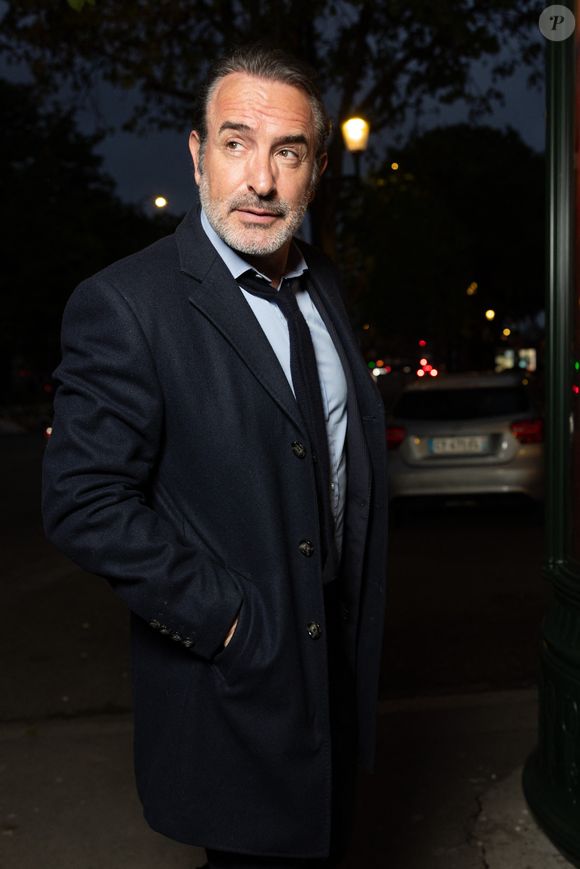 Exclusif - Jean Dujardin - Les célébrités arrivent au dîner du Cinéma du Madame Figaro au restaurant "Gigi" à Paris le 31 mars 2026. © Julien Sarkissian/Bestimage