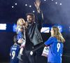 Une célébration a été organisée pour lui le dimanche 23 mars 2025
Olivier Giroud, entouré de ses enfants Aria, Aaron, Evan et Jade, reçoit un hommage au Stade de France avant le Quart de finale de la Ligue des Nations de l'UEFA 2025 "France - Croatie (2-0 / tab 5-4)" au Stade de France à Saint-Denis, le 23 mars 2025.
© Cyril Moreau/Bestimage