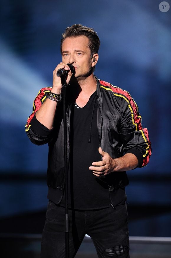 "Je ne mange plus de viande depuis des années. L'agriculture, c'est le premier polluant de la planète", avait-il ainsi déclaré Exclusif - David Hallyday - Enregistrement de l'émission TV "La Chanson Secrète 2", qui sera diffusée le samedi 14 septembre à 21h05 sur TF1. © Gaffiot-Perusseau / Bestimage