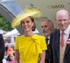 Elle a complété sa tenue avec des accessoires symboliques ayant appartenu à Elizabeth II et à la princesse Diana.

Le prince William, prince de Galles, et Catherine (Kate) Middleton, princesse de Galles, - 17 juin 2026.
GOFF  / BESTIMAGE