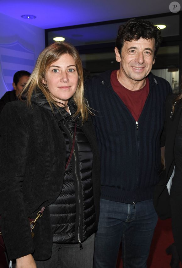 Amanda Sthers et Patrick Bruel - People en backstage lors du premier jour du concert de Patrick Bruel lors de sa tournée "Ce soir on sort…" à Paris La Défense Arena le 6 décembre 2019. © Coadic Guirec/Bestimage