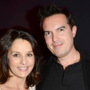 Faustine Bollaert et Maxime Chattam - Soirée de lancement J-68 de la 95ème édition du Prix d'Amérique Opodo à l'Hippodrome de Paris-Vincennes, le 24 novembre 2015. © Guirec Coadic/Bestimage