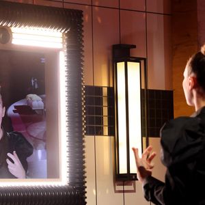 Laure Pester (Lorie) lors de l'enregistrement de la nouvelle émission "Bertrand n'a pas sommeil", présentée par B.Chameroy. 

© Dominique Jacovides / Bestimage