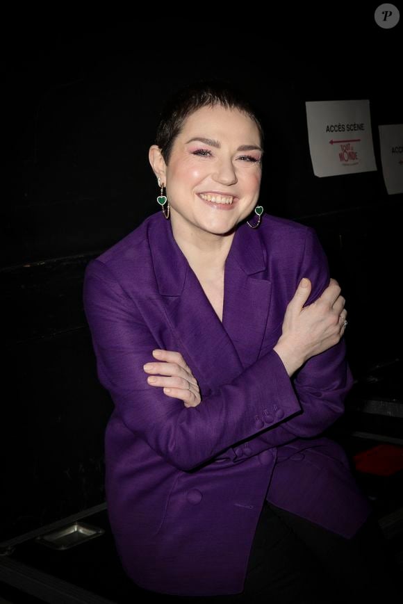 Exclusif - Emilie Dequenne - Studio - Soirée de gala "Tous les talents chantent contre le cancer" pour l'association "Tout le monde contre le cancer" à l'Olympia à Paris. Le 20 juin 2024
© Jack Tribeca / Bestimage