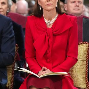 Catherine (Kate) Middleton, princesse de Galles - La famille royale d'Angleterre célèbre le 76ème Commonwealth Day à l'abbaye de Westminster à Londres le 10 mars 2025. ©Backgrid UK/ Bestimage