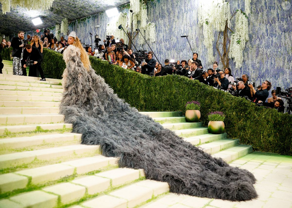 Photo : Beyoncé célébrant l'ouverture de l'exposition 