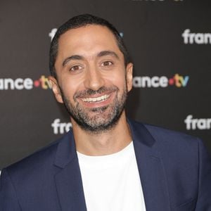 Jimmy Mohamed au photocall de la conférence de presse de rentrée de France Télévisions à Paris, France, le 4 septembre 2024. © Coadic Guirec/Bestimage