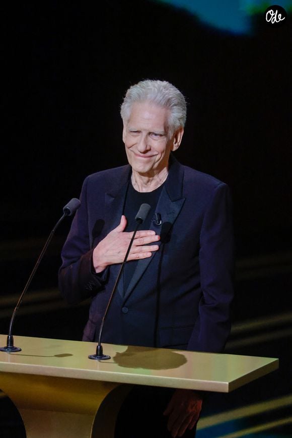 David Cronenberg lors de la 51ème cérémonie des César à l'Olympia à Paris, France, le 26 février 2025 © Borde-Jacovides/Bestimage