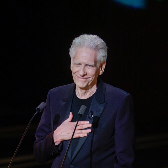 David Cronenberg lors de la 51ème cérémonie des César à l'Olympia à Paris, France, le 26 février 2025 © Borde-Jacovides/Bestimage