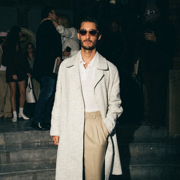 Pierre Niney au défilé Lacoste prêt à porter printemps / été 2025 lors de la fashion week à Paris le 1er octobre 2024.
© Sam Delpech / Bestimage
