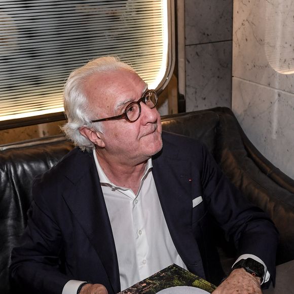Romeo Hadid Rome présentation du livre DNA Ducasse par Alain Ducasse. Sur la photo : Alain Ducasse. (Credit Image : © Roma/IPA via ZUMA Press / Bestimage)
