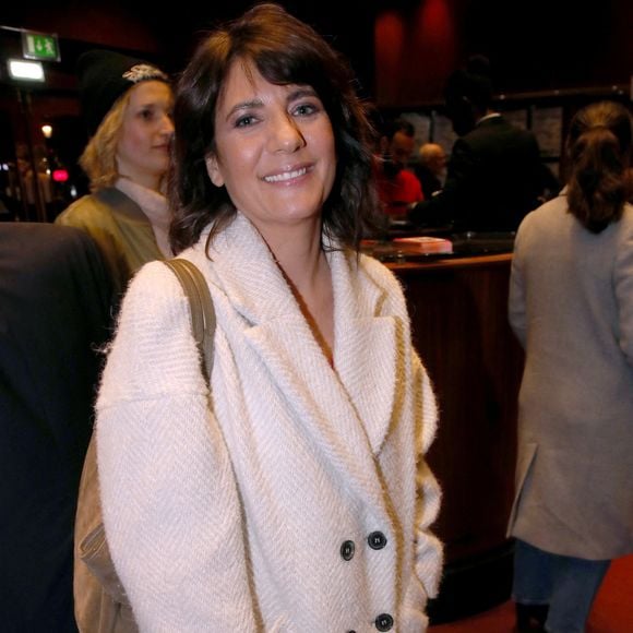 Estelle Denis - Générale de la pièce de théâtre « Un Président ne devrait pas dire ça… » au Théâtre Libre à Paris, France. Le 16 Février 2023. 
© Bertrand Rindoff / Bestimage