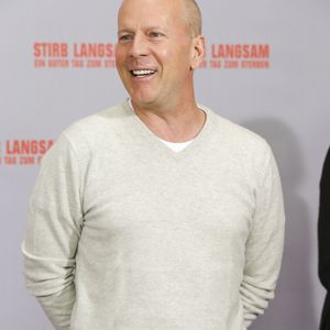 Bruce Willis lors d'une séance photo pour "A Good Day To Die Hard" à Berlin, en Allemagne, le 5 février 2013.
© API / BESTIMAGE