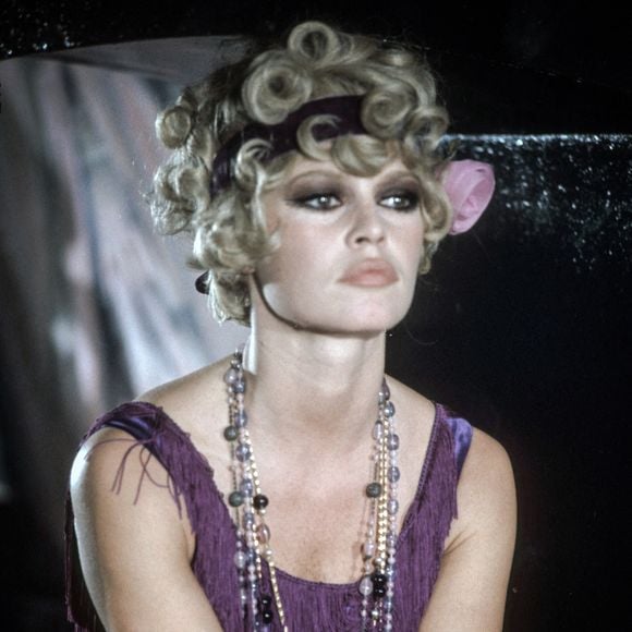 Brigitte Bardot sur le plateau de tournage du clip Everybody Loves My Baby en 1968. Photo by APS-Medias/ABACAPRESS.COM