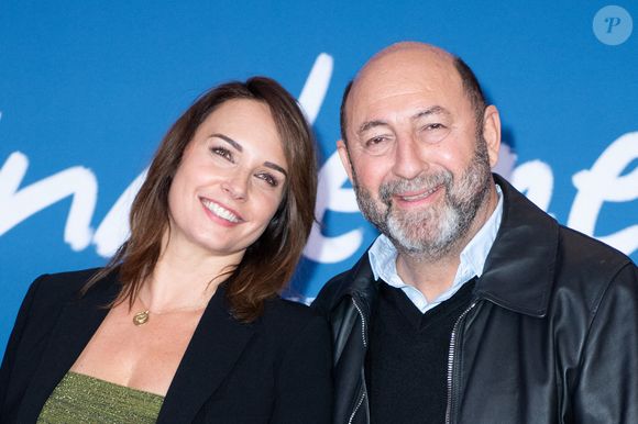 Julia Vignali et Kad Merad assistent à l'avant-première du film Finalement au cinéma Grand Rex à Paris, France, le 30 octobre 2024. Photo par Aurore Marechal/ABACAPRESS.COM