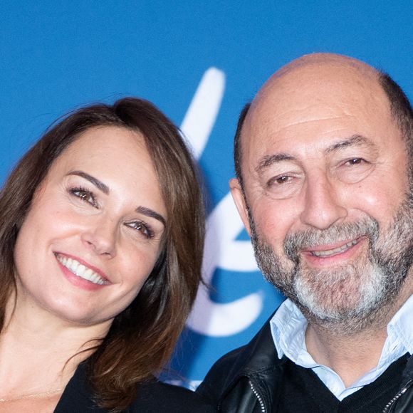 Julia Vignali et Kad Merad assistent à l'avant-première du film Finalement au cinéma Grand Rex à Paris, France, le 30 octobre 2024. Photo par Aurore Marechal/ABACAPRESS.COM