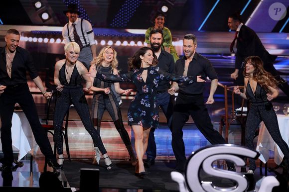 Exclusif - No Web - No Tabloids - Maxime Dereymez, Katrina Patchett, Anaïs Demaison, Denitsa Ikonomova, son frère Pavel, Christian Millette - Surprises - Enregistrement de l'émission "La Chanson secrète 11" à Paris, diffusée le 24 juin sur TF1.
© Jacovides-Moreau / Bestimage