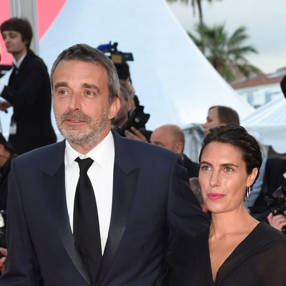 Alessandra Sublet et son ex-mari Clément Miserez à la montée des marches du film " Le Grand Bain " lors du 71ème Festival International du Film de Cannes, le 13 mai 2018.

Photo : Giancarlo Gorassini / Bestimage