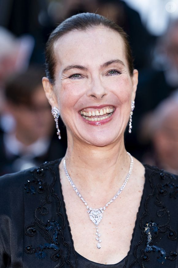 Carole Bouquet - Montée des marches du film « The Mastermind » lors du 78ème Festival International du Film de Cannes, au Palais des Festivals à Cannes. Le 23 mai 2025
© Jacovides-Moreau / Bestimage