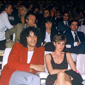 Julien Clerc et Miou-Miou.© RINDOFF-PATERSON / BESTIMAGE