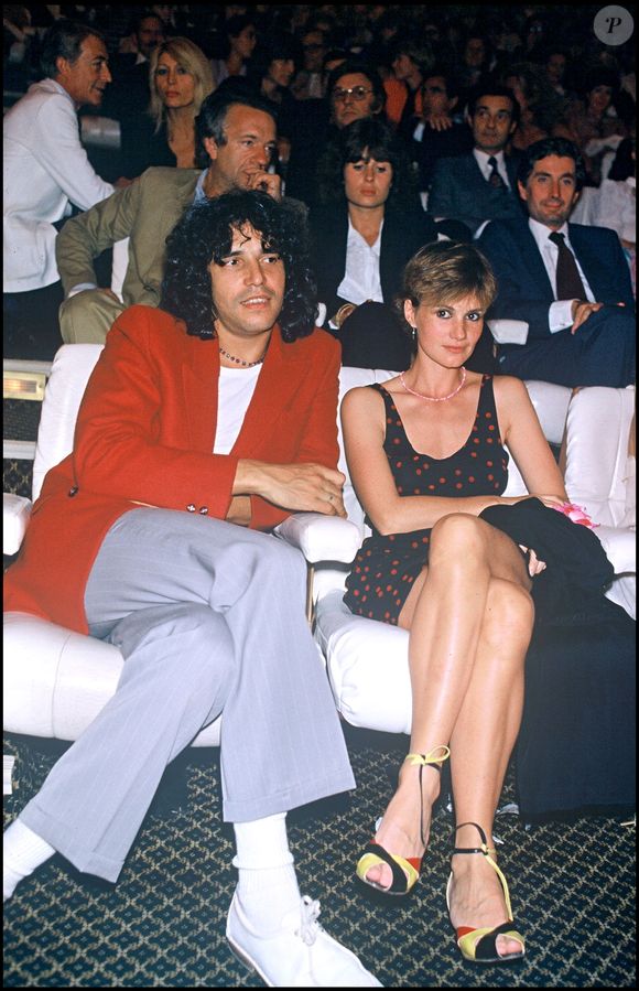 Julien Clerc et Miou-Miou.© RINDOFF-PATERSON / BESTIMAGE