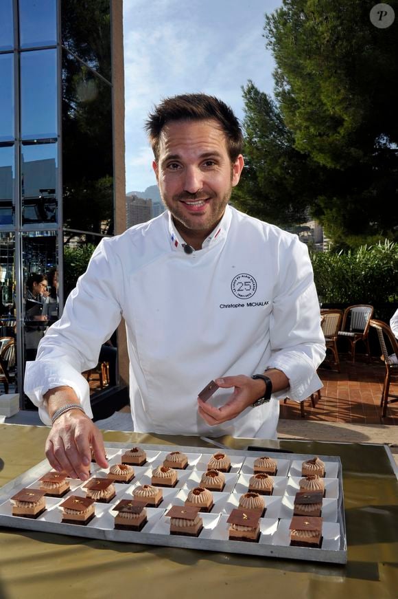 Christophe Michalak - Festivités pour le 25eme anniversaire du restaurant "Le Louis XV" a Monaco, le 17 novembre 2012.

©Bestimage
