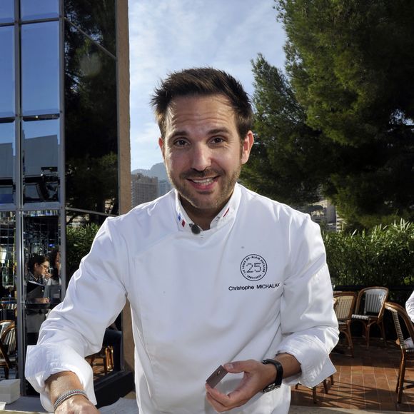 Christophe Michalak - Festivités pour le 25eme anniversaire du restaurant "Le Louis XV" a Monaco, le 17 novembre 2012.

©Bestimage