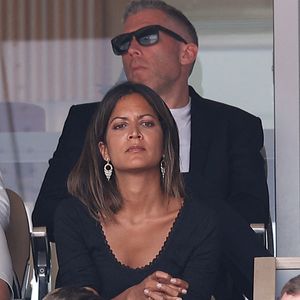 Aurélie Casse dans les tribunes de Roland-Garros 2024, le 3 juin 2024 à Paris. Photo : Nasser Berzane/ABACAPRESS.COM