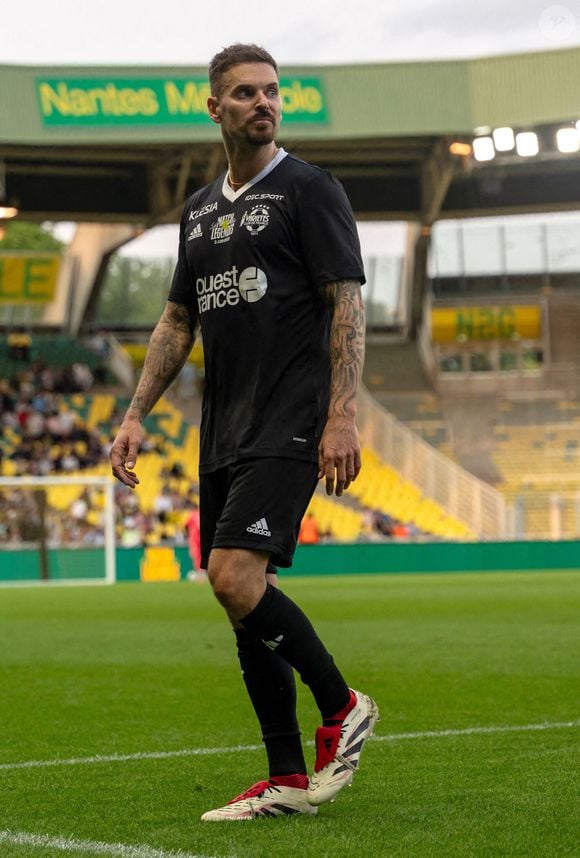 Matt Pokora (M. Pokora) - Match des Légendes du Variétés Club de France contre le FC Nantes au profit du Secours Populaire au stade de la Beaujoire à Nantes le 3 juin 2025.  © Martin Bousseau/Bestimage