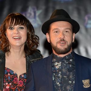 Claudio Capéo et sa compagne lors de la 18ème cérémonie des "NRJ Music Awards" au Palais des Festivals à Cannes, le 12 novembre 2016. © Rachid Bellak/Bestimage