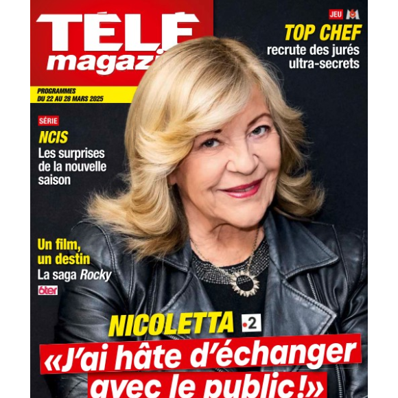 Couverture "Télé Magazine" 11 mars 2025