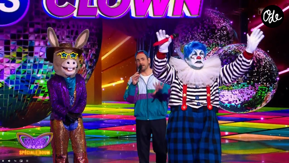 Le Clown dans Mask Singer 9 - capture d'écran TF1