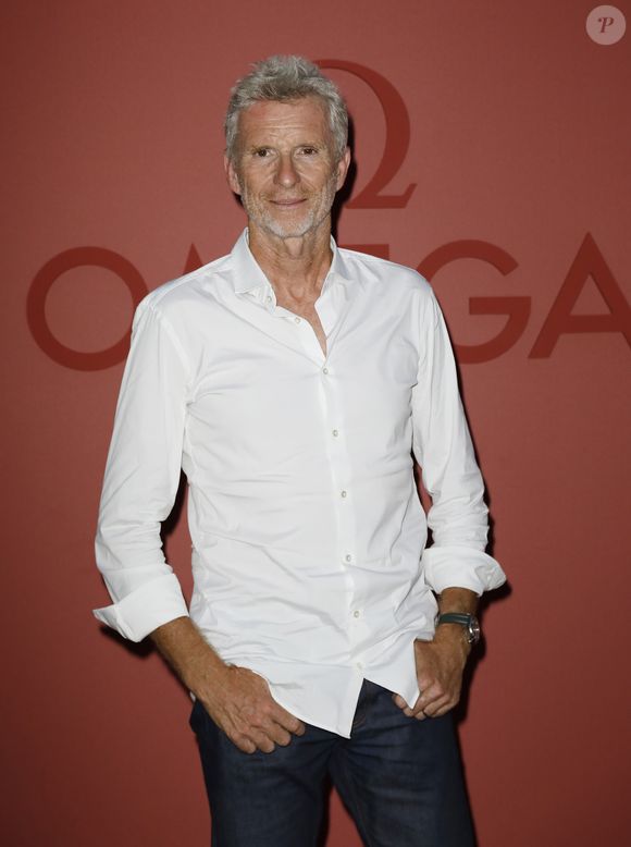Denis Brogniart - Soirée Omega "Seamasters" à l'Omega House Paris, Hôtel de Poultry, Maison des Polytechniciens, lors des Jeux Olympiques de Paris (JO 2024) le 5 aout 2024.  © Marc Ausset Lacroix / Bestimage