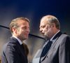 Avec sa plume qui s'est alliée à celle de Marc-Olivier Fogiel, le compagnon d'Isabelle Boulay revient sur ses années passées au ministère de la Justice sous la présidence d'Emmanuel Macron.

Emmanuel Macron, president de la Republique avec Eric Dupond Moretti, garde des Sceaux, ministre de la Justice - Les personnalités politiques à la cérémonie du 144ème défilé militaire du 14 juillet, jour de la Fête Nationale, à Paris.
© Eric Tschaen / Pool / Bestimage