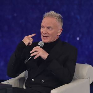Le chanteur Sting est l'invité de l'émission Che tempo che fa à Milan le 8 décembre 2024. SGP / BESTIMAGE