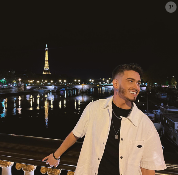 Emilio, candidat de "The Voice", dans l'équipe de Florent Pagny. Instagram